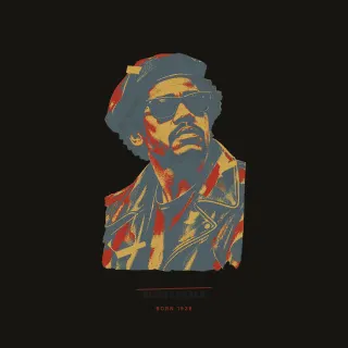 Bobby Seale, archive collage artwork