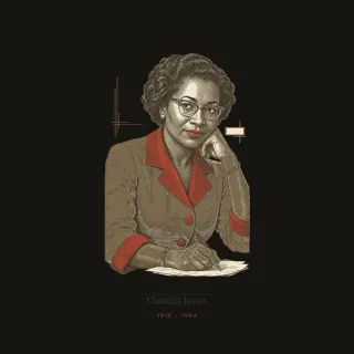 Claudia Jones, light academia artwork