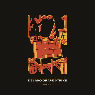 Delano grape strike, civic modern artwork