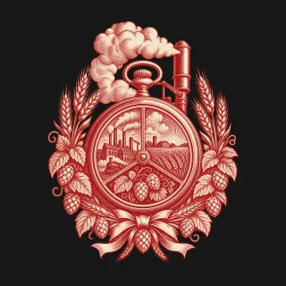 The Eight-Hour Day two-color engraved artwork
