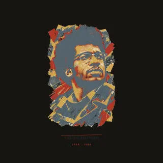 Fred Hampton, archive collage artwork