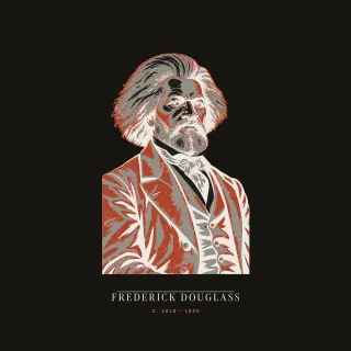 Frederick Douglass, neoclassical artwork