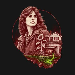 Lois Gibbs two-color engraved artwork