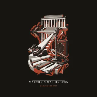 March on Washington, neoclassical artwork