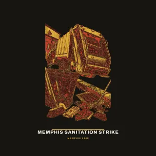 Memphis sanitation strike, civic modern artwork