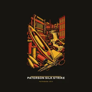 Paterson Silk Strike, civic modern artwork