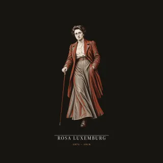 Rosa Luxemburg, neoclassical artwork