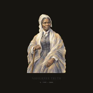 Sojourner Truth, ethereal artwork